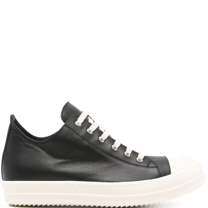 Rick Owens Black Hollywood Low Sneaks Sneakers