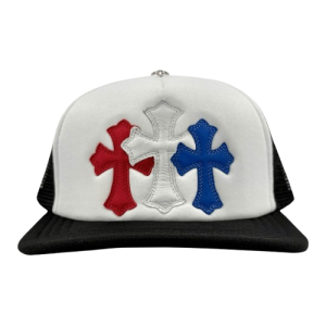 Chrome Hearts Cemetery Cross Patch Trucker Hat