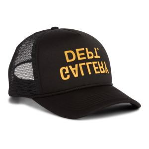 Gallery Dept. Black Trucker Hat