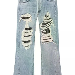 Gallery Dept. Cornell La Flared Distressed Jeans