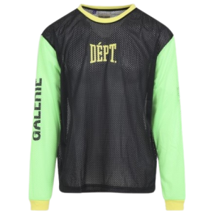 Gallery Dept. Mesh Long-Sleeve T-Shirt Black/Green