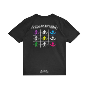 Chrome Heart Multi Foti Black Short Sleeve T-Shirt