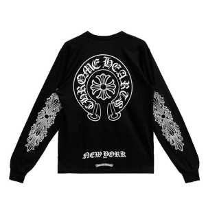 Chrome Hearts New York Exclusive Horseshoe Logo Long Sleeve T-shirt