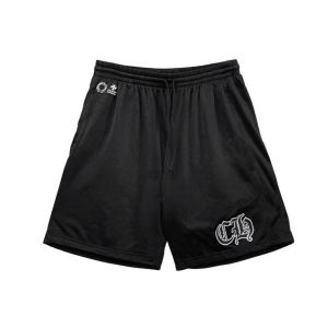 Chrome Hearts Mesh Varsity Shorts Black