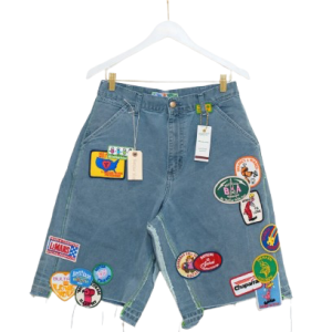 Better With Age Monroe Triple-Wide Denim Shorts
