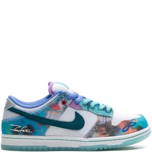 Nike Futura Laboratories x Dunk Low SB 'Bleached Aqua'