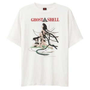 Saint Mxxxxxx Ghost In The Shell Short Sleeve T-shirt White