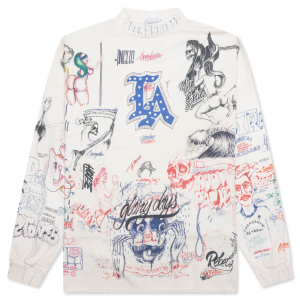 SAINT BORN X RAISED "LA" L/S TEE