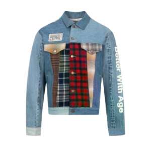 Better With Age Albany Mixed Media Denim Jacket