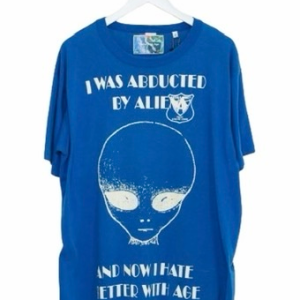 Better With Age Abducted Vintage T-shirt Blue