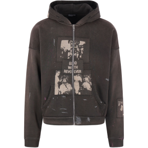 Enfants Riches Déprimés graphic-print zip-up hoodie