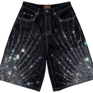 Birth Of Royal Child 20K Starlight Denim Short 'Black'