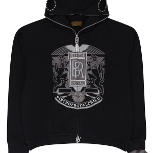 Birth Of Royal Child Royce Crown Hoodie 'Black'