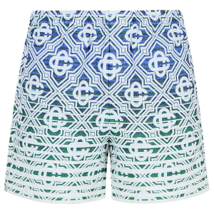 Casablanca monogram gradient towelling shorts