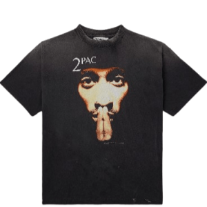 Saint Mxxxxxx + 2Pac Printed Cotton-Jersey T-Shirt