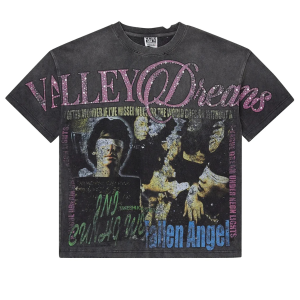 Vale Forever Fallen Bling Tee 'Black'