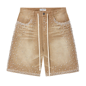 Vale Forever Sand Storm Jorts 'Tan'