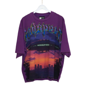 Godspeed U.A.P Tee Purple Wash