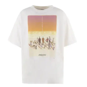 SAINT Mxxxxxx x Evangelion x GEEKS RULE Tee Orange/White