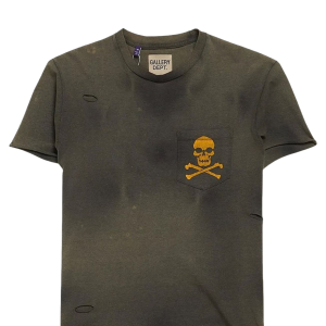 Gallery Dept. Zip Tee Vintage Black