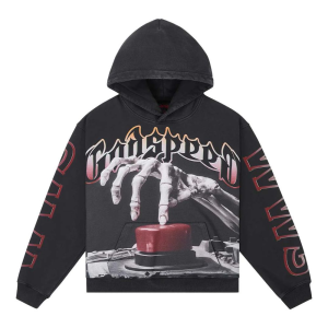Godspeed Code Red Hoodie Black Wash