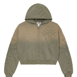 Vale Forever Carver Zip Up Green