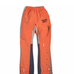 GALLERY DEPT. LOGO FLARE SWEATPANTS PAINTED Orange