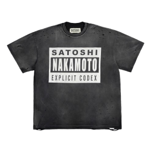 SATOSHI NAKAMOTO - EXPLICIT CODEX TEE