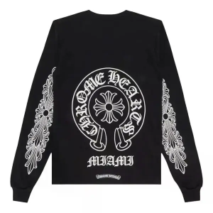 Chrome Hearts Miami Exclusive Long-Sleeve T-shirt BLACK