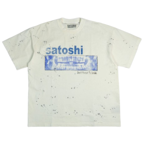 Satoshi Nakamoto 'Don't Forget To Smile' Tee