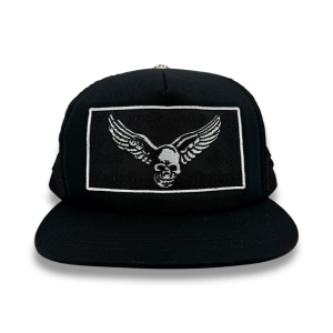 Chrome Hearts x Foti x Yungblud Aerosmith Trucker Hat Black White